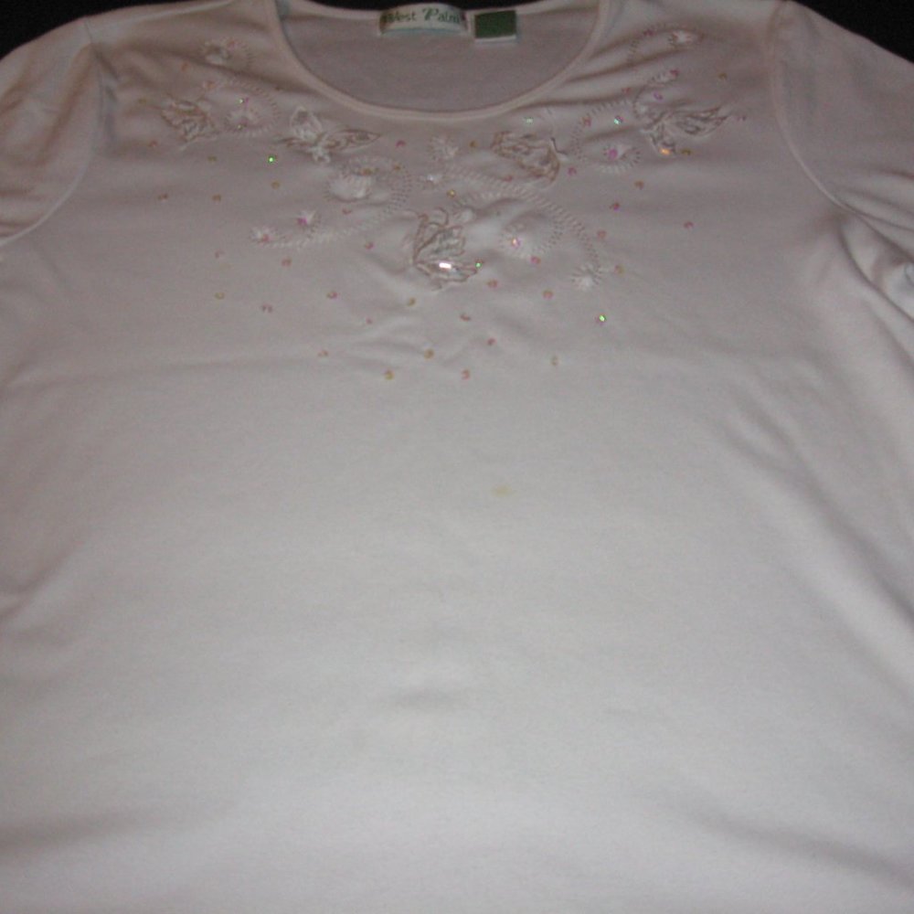 West Palm Short Sleeve Top, Size XL